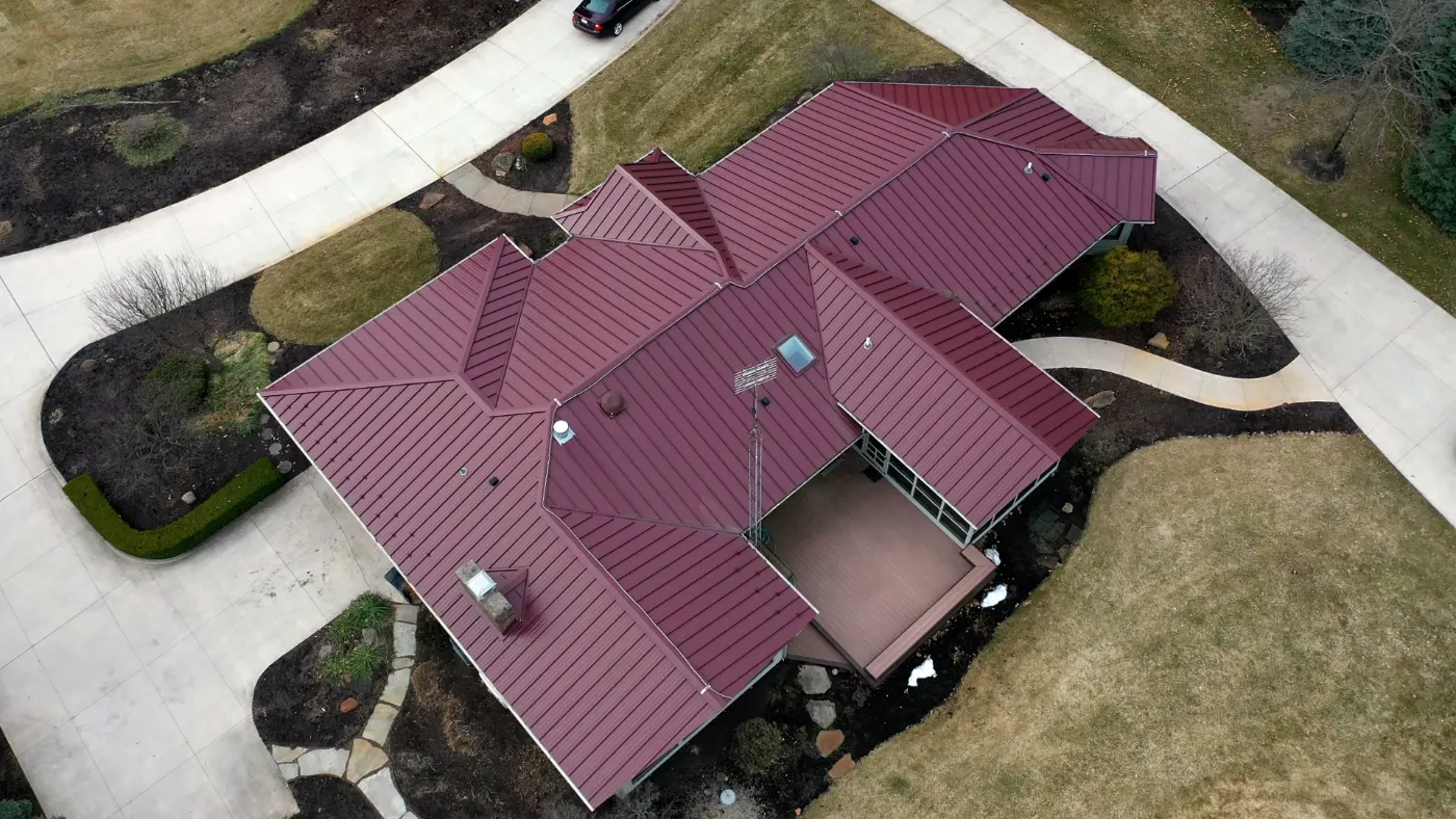Commercial roof inspection documented in Swayzee